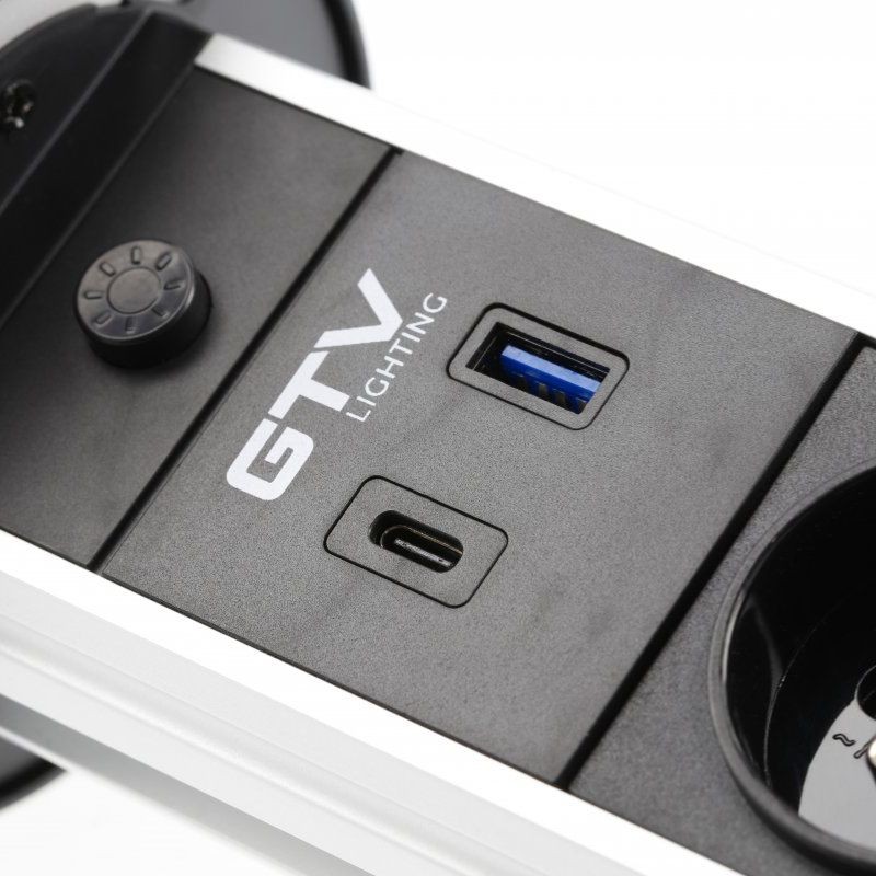 ENCHUFE P/MUEBLE EMPOTRADO VERTIKAL...