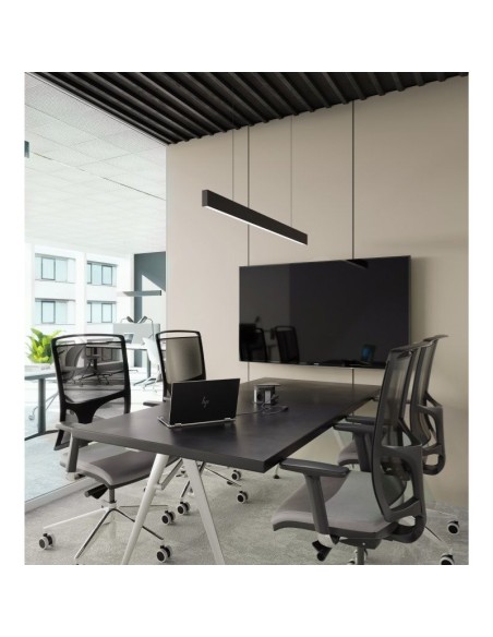 ENCHUFE P/MUEBLE EMPOTRADO CONFORT PLUS NEGRO AE-BPW4S120P-20 GTV