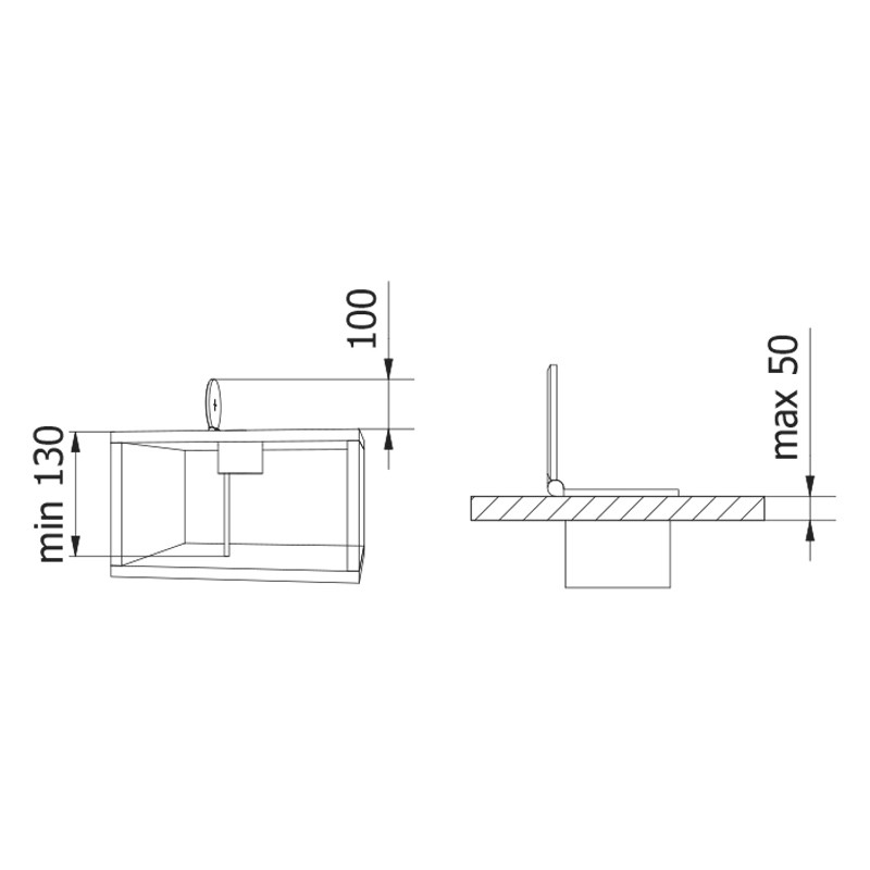 ENCHUFE P/MUEBLE EMPOTRADO CHARGER...
