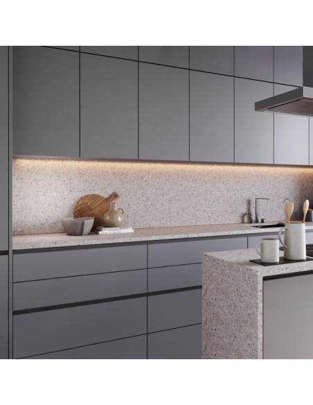 SENSOR/INTERRUPTOR DIMMER C/CABLE P/EMBUTIR PYXIS 24V. PLATA 5228221 EMUCA