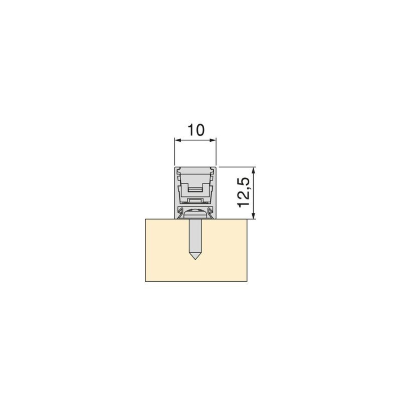 PERFIL LED SUPERFICIE C/LED 24V....