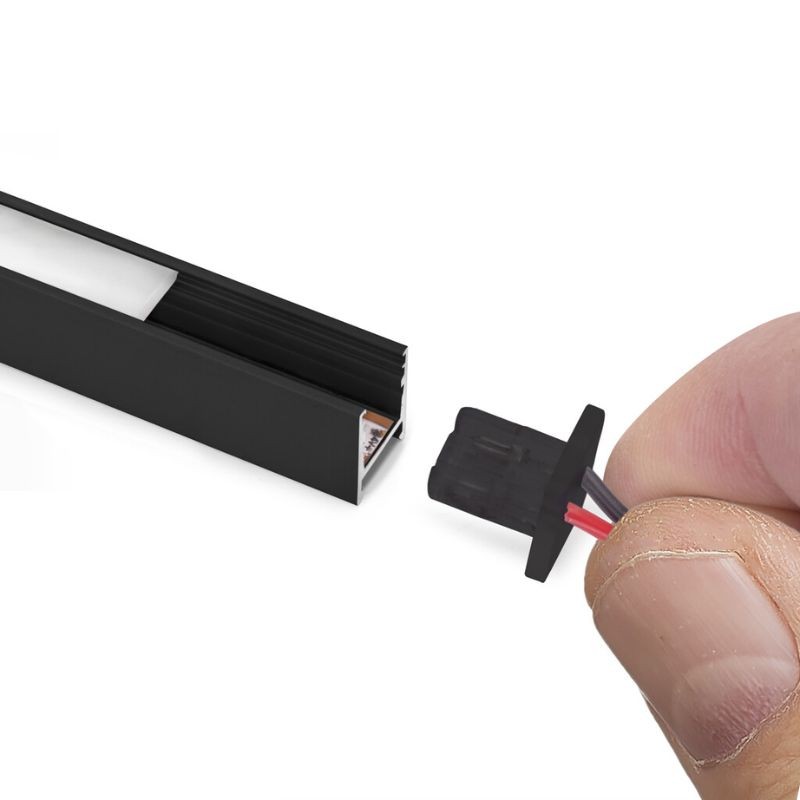 CABLE LED SUPERFICIE PYXIS 24V. NEGRO...