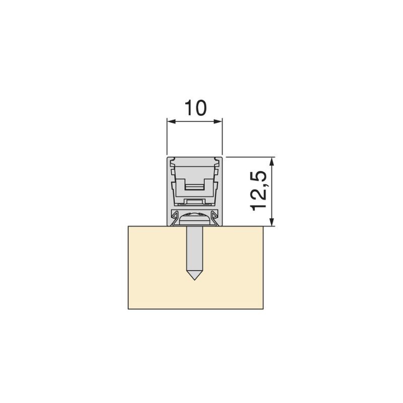 CABLE LED SUPERFICIE PYXIS 24V. PLATA...