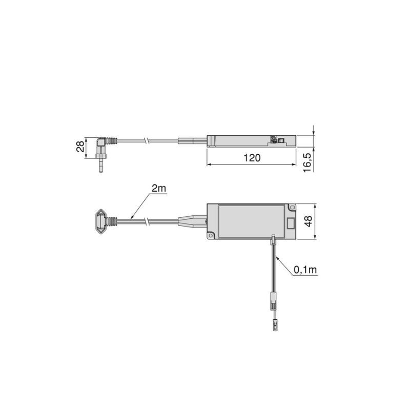 CONVERTIDOR LED CABLE 15W 12V SMART...