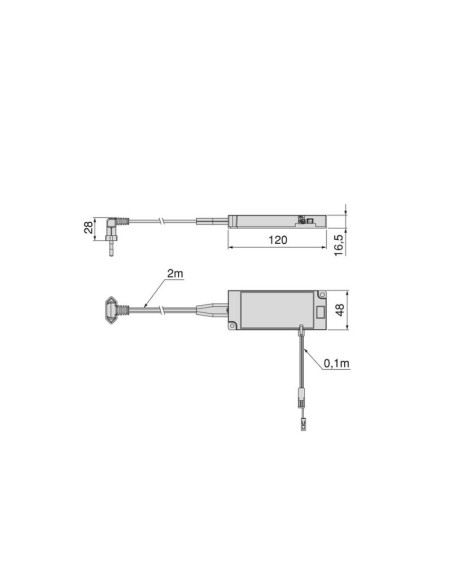 CONVERTIDOR LED CABLE 15W 12V SMART 5152020 EMUCA