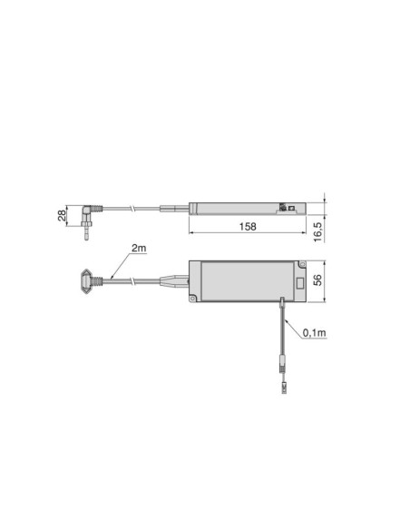 CONVERTIDOR LED CABLE 30W 12V SMART 5152120 EMUCA