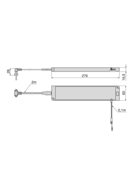 CONVERTIDOR LED CABLE 80W 12V SMART 5152320 EMUCA