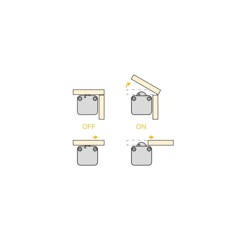 INTERRUPTOR P/PUERTA NEGRO 9642417 EMUCA