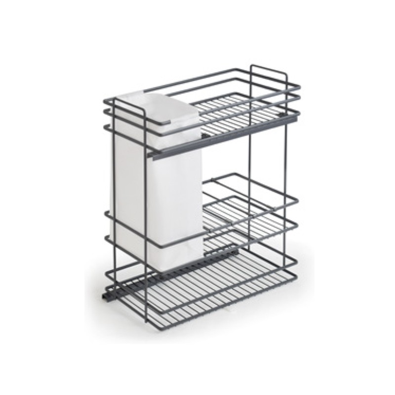 BOTELLERO/PANERO VERSATIL OVAL CROMO...