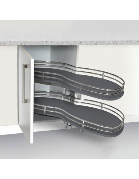 MECANISMO RINCON (RIÑON) SALE A DCHA. PTA.45CM 20003 GRAFITO HD