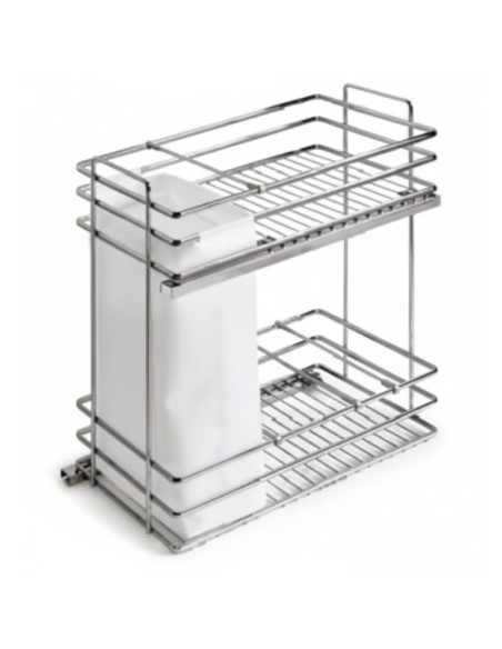 BOTELLERO/PANERO VERSATIL OVAL CROMO ALT.70 MOD.15 20008 HD