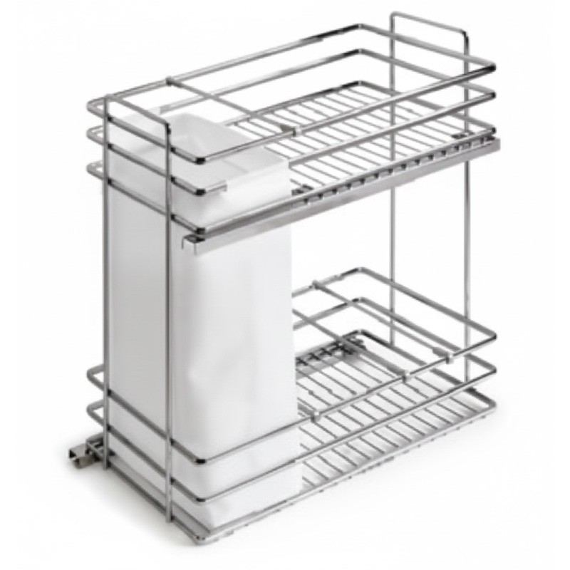 BOTELLERO/PANERO VERSATIL OVAL CROMO...