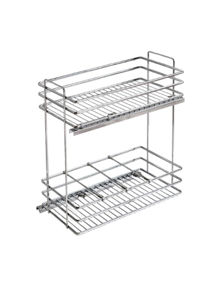 BOTELLERO/PANERO VERSATIL OVAL CROMO ALT.70 MOD.30 20011 HD