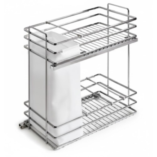 BOTELLERO/PANERO VERSATIL OVAL CROMO ALT.70 MOD.40 20013 HD