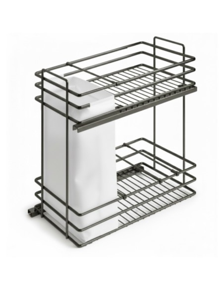 BOTELLERO/PANERO VERSATIL OVAL GRAFITO ALT.70 MOD.40 20019 HD