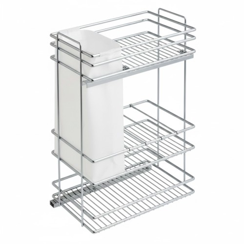 BOTELLERO/PANERO VERSATIL OVAL CROMO ALT.80 MOD.30 20023 HD