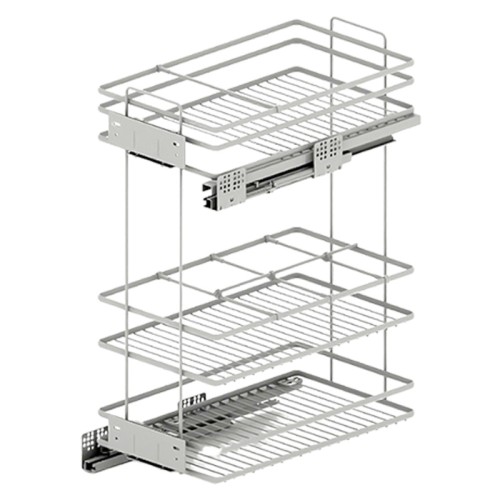 BOTELLERO/PANERO VERSATIL OVAL CROMO ALT.80 MOD.30 20023 HD 2