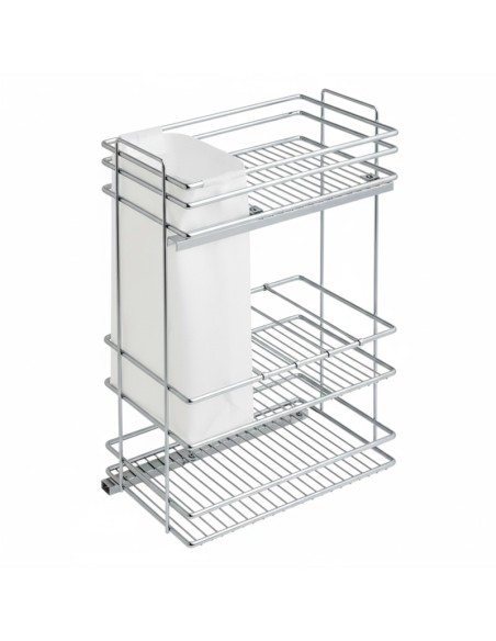 BOTELLERO/PANERO VERSATIL OVAL CROMO ALT.80 MOD.40 20025 HD