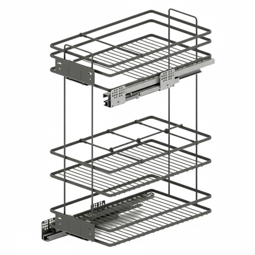 BOTELLERO/PANERO VERSATIL OVAL GRAFITO ALT.80 MOD.20... 2