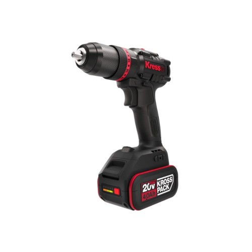 TALADRO PERCUTOR KUC30 20V. 4AH 2 BAT. 11068902000 KRESS