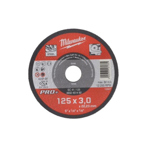 DISCO DE CORTE METAL PRO 41/115MM 4932451491 MILWAUKEE
