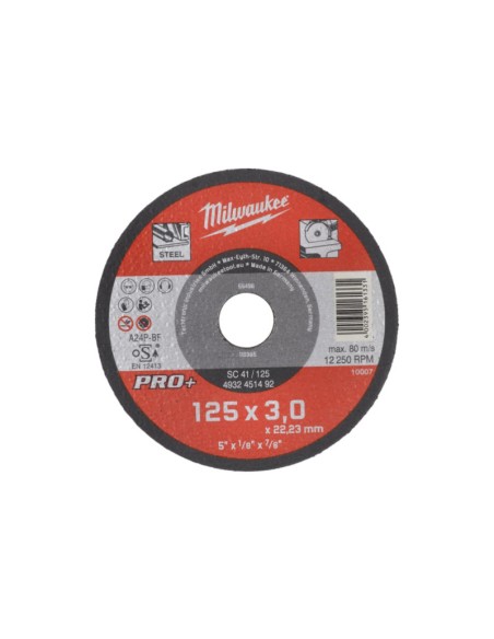 DISCO DE CORTE METAL PRO 41/115MM 4932451491 MILWAUKEE