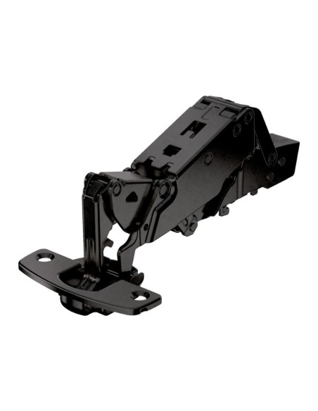 9091767 BISAGRA RECTA SENSYS C/FRENO W165 TH52/52 OBSIDIAN BLACK HETTICH