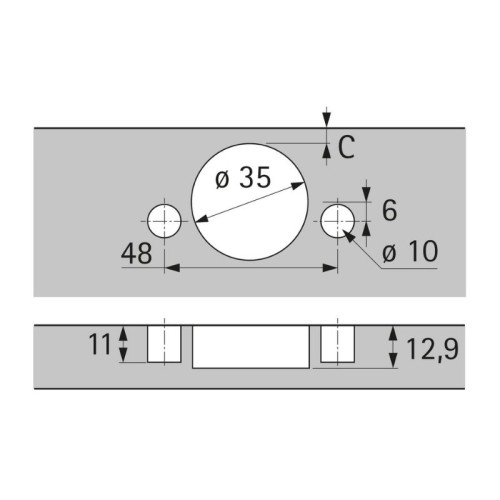 9088048 BISAGRA ANGULAR SOLAPADA SENSYS C/FRENO W45... 2