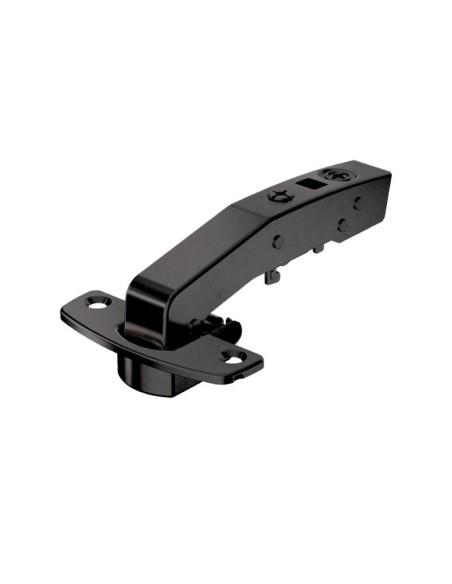 9091748 BISAGRA ANGULAR ARREMETIDA SENSYS C/FRENO W90 TH52/52 OBSIDIAN BLACK HETTICH