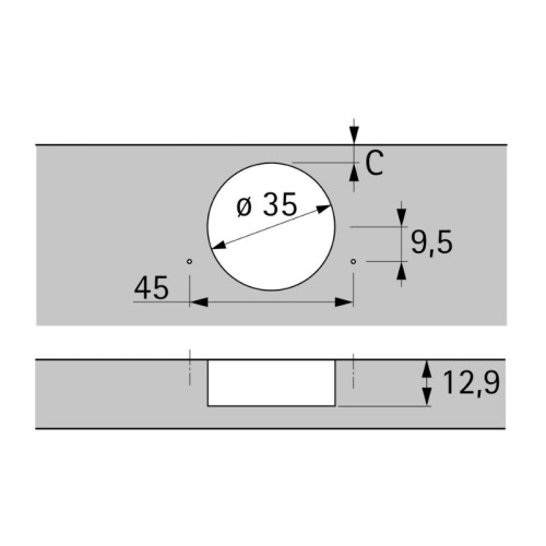 9087542 BISAGRA ANGULAR SOLAPADA SENSYS C/FRENO W90... 2