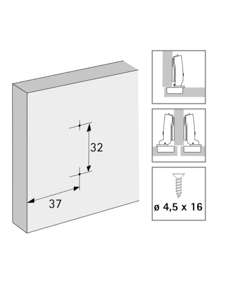 9071577 SUPLEMENTO SENSYS/INTERMAT 8099 C3 MT HETTICH