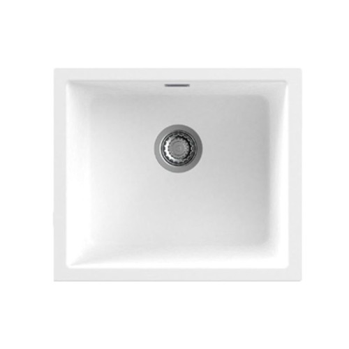 FREGADERO NORGRANITE 1S 45-40 1B WH BLANCO 4084 NODOR 2