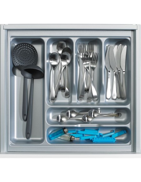 9135580 CUBERTERO 500/600 PLATA ORGATRAY 420 ARCITECH HETTICH