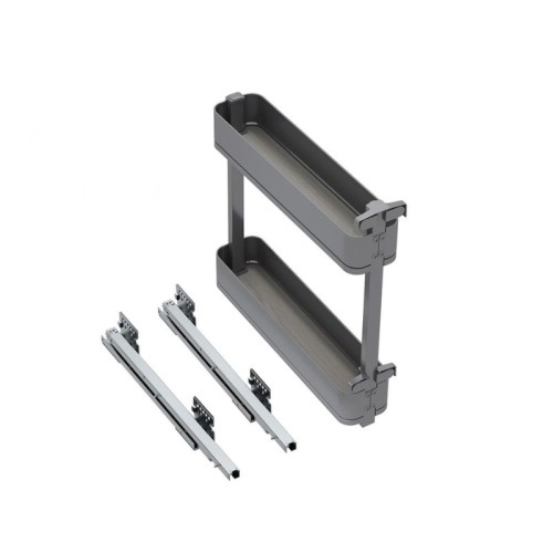 BOTELLERO HARMONY GRAFITO ALT.70 MOD.15 8381935 EMUCA