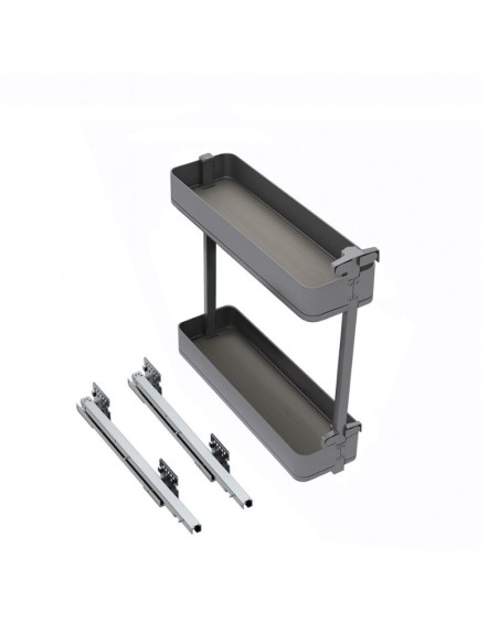 BOTELLERO HARMONY GRAFITO ALT.70 MOD.20 8382135 EMUCA