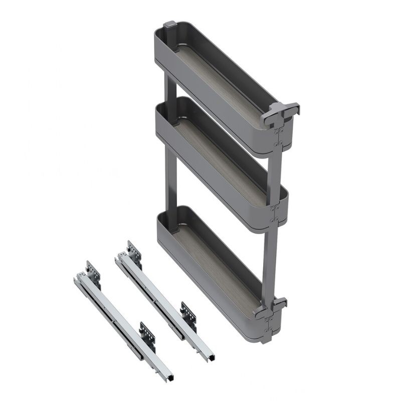 BOTELLERO HARMONY GRAFITO ALT.80...