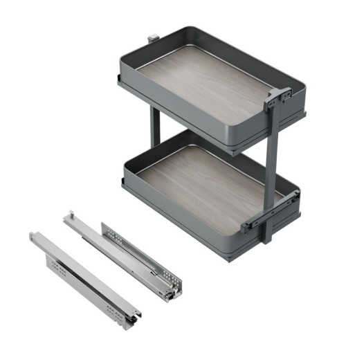 BOTELLERO HARMONY GRAFITO ALT.70 MOD.30 8382335 EMUCA