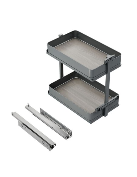 BOTELLERO HARMONY GRAFITO ALT.70 MOD.30 8382335 EMUCA