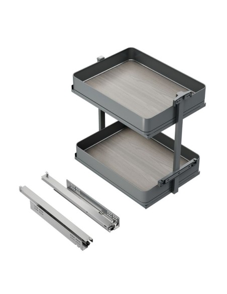 BOTELLERO HARMONY GRAFITO ALT.70 MOD.40 8382535 EMUCA