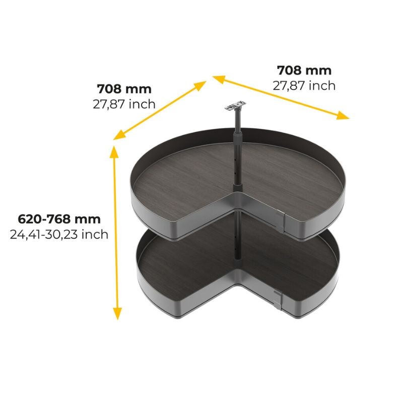 J.BANDEJAS GIRATORIAS 270º HARMONY...
